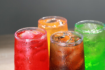 Soft drinks and fruit juice mixed with soda high in sugar have a negative effect on physical health	
