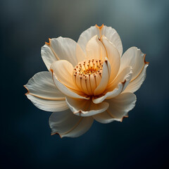 A delicate silent volley of golden sparks and smoke blooms.