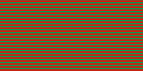 Christmas seamless pattern. Red and green diagonal stripes background. Candy cane repeating decoration wallpaper. Winter holiday lines backdrop. vector