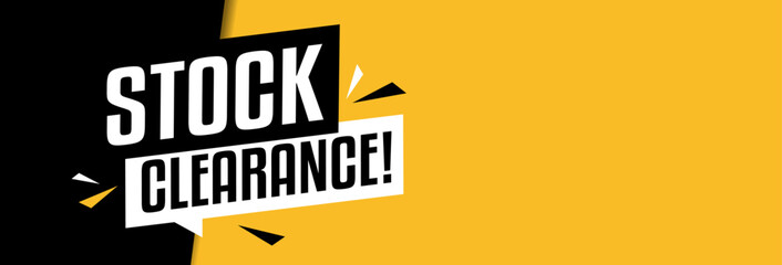 Fototapeta premium Stock clearance