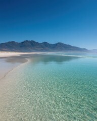 Tranquil Turquoise Coastal Scene