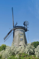Windmill of Benz on Usedom,baltic Sea,Mecklenburg-Vorpommern;Germany