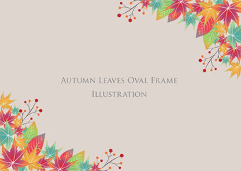 紅葉のフレーム2