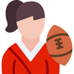 Fototapeta premium Rugby Icon