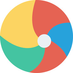 Beach Ball Icon