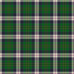 Black, Purple, Green, Yellow, Blue, White Tartan Weave Pattern - Tile