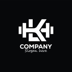 Modern abstract white logo design on black background perfect for branding and identity projects.