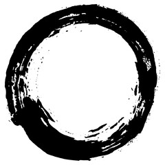 Unique black ink brush strokes for grunge themed designs