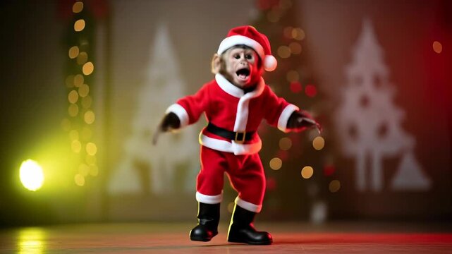 Monkey Claus - A Festive Dance Performance for the Holidays.