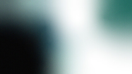 Vintage teal cyan black gradient abstract background. Retro 1980s film tone with soft blur texture and faded light glow. Minimal gradient blend with moody shadows, nostalgic cinematic vibe, and smooth