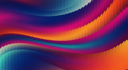 Vibrant abstract colorful wavy lines with a pixelated texture creating a dynamic and energetic background