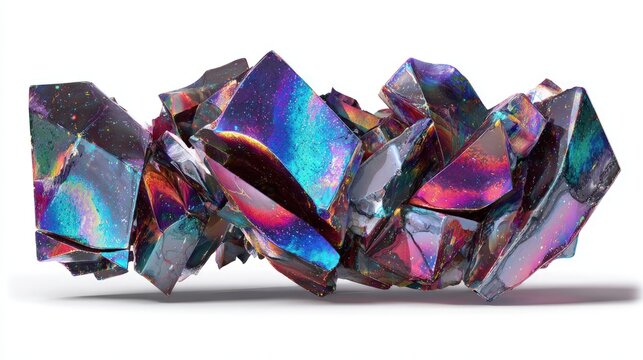 Abstract Colorful Geometric Shapes