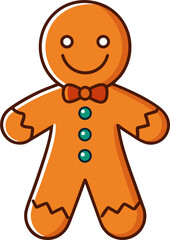 a cute small Christmas tree with ornaments and star on top, flat cartoon icon, no background.