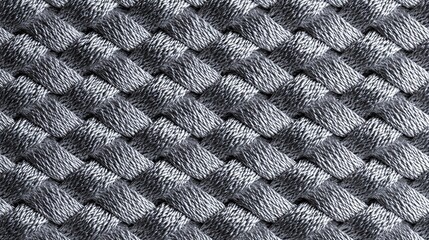 Intricate Macro View of Woven Self-Cleaning Fabric Fibers, Demonstrating Advanced Textile Technology