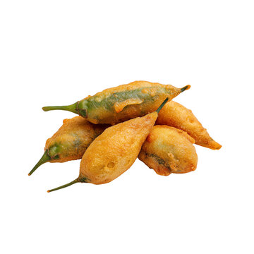 Mirchi Bajji (Chili fritters)