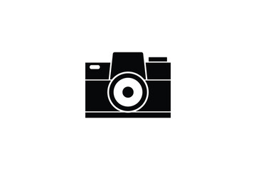 camera logo icon vector illustration