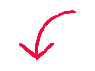 曲がった　上向き　左向き　矢印