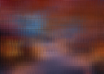 Abstract Woven Texture with Metallic Hues A captivating digital rendering that showcases a seamless blend of warm and cool tones in a distinctive textur