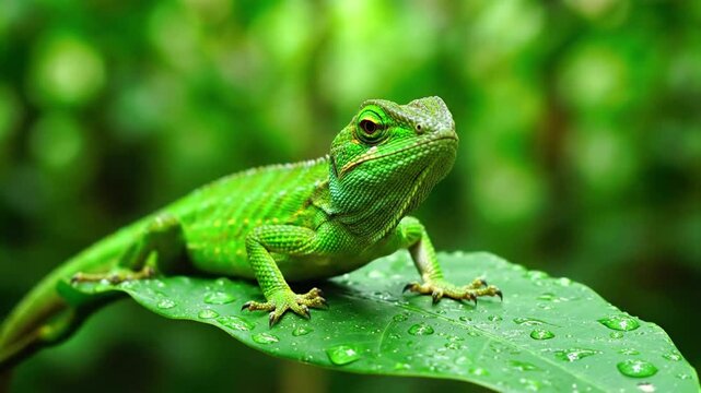 A terrestrial box turtle slowly traversing a forest floor, its patterned shell blending with fallen leaves and dappled sunlight filtering through the canopy.