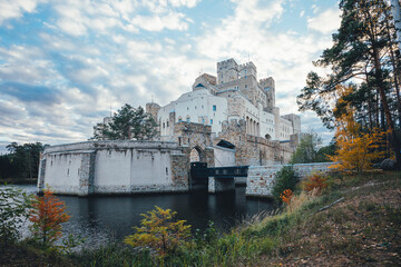 Castle in Stobnica. Greater Poland Region, Poland