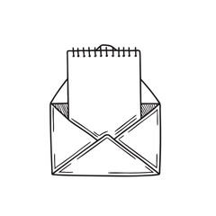 New Year pocket calendar placed inside a small envelope style gift