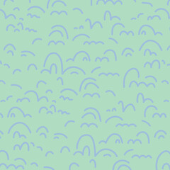seamless pattern with waves