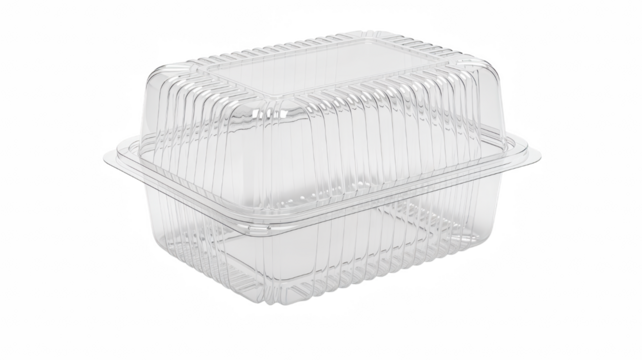 Clear Plastic Food Storage Container