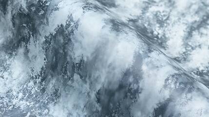 Abstract blue and white marble texture background with natural pattern