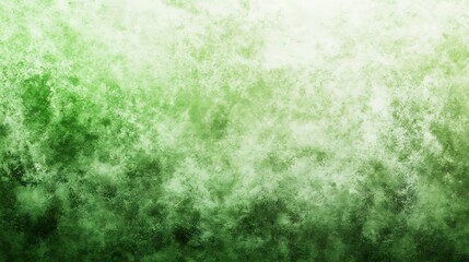 Abstract green and white watercolor texture creating a vibrant and organic feel