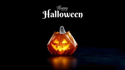 burning candle in the glass