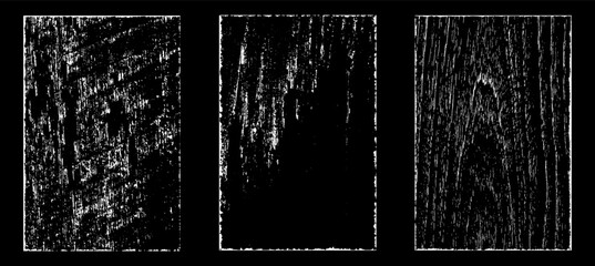 Grunge worn paper effect. Overlay texture stamps with old paper. Stamps distress grain surface dust and rough background concept. Illustration place over object to create grunge effect. Vector EPS10.
