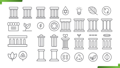 Abstract geometric shapes with vibrant color gradients and clean lines