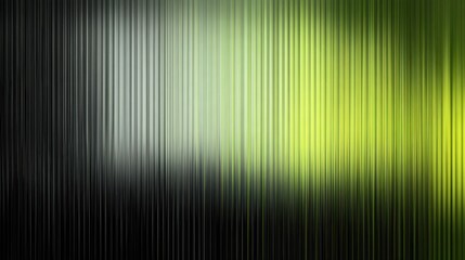 Glowing green glass gradient tones on a black backdrop. The composition features a smooth, shiny surface with a sense of motion and depth.