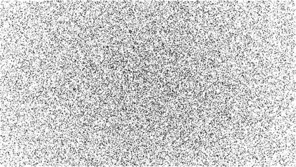 Black and White Distressed Grunge Vector Background with Fine Speckles and Subtle Texture
