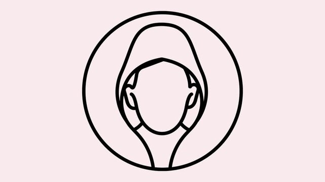 Hacker avatar represents digital intruders attempting to exploit system vulnerabilities, emphasizing cybersecurity awareness and AI-based threat prevention.