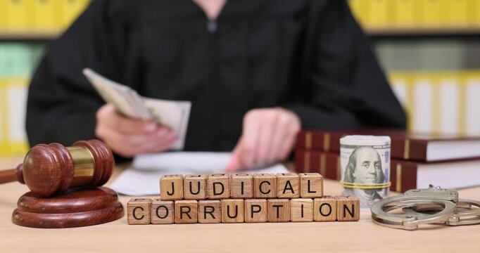 Courtroom drama unfolds as judges handle money and words linked to corruption revealed in an engaging manner