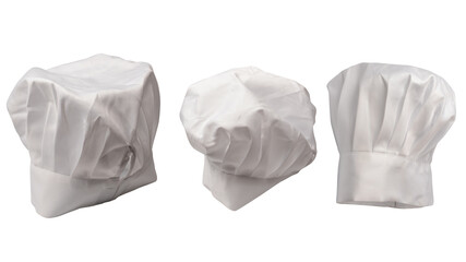 Naklejka premium Chef hat isolated on white background.