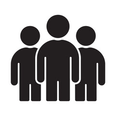 Elderly care support solid icon