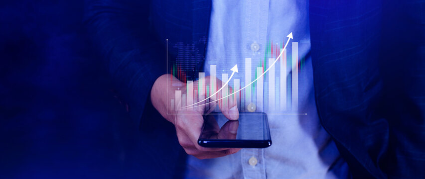 Business, Finance and Investment, data analysis concept, business planning, market research, Analysis finance graph and market chart investment, Stock market investment.