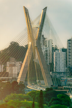 Ponte Estaiada 800mm (Bairro do Brooklin - S&atilde;o Paulo/SP)