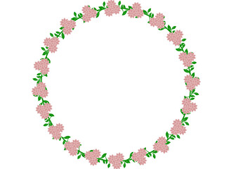 Soft Peony Vine Ring – Open Floral Frame