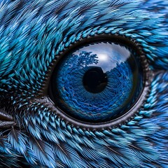 Intense Blue - A Birds Eye View of Natures Beauty.