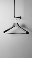 Minimalist Hanger on Wall - A Study in Simplicity and Form.