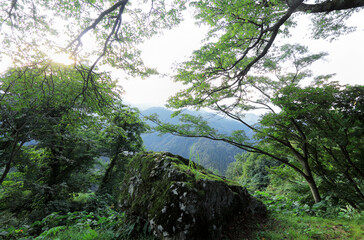 日本の城跡　松倉城址