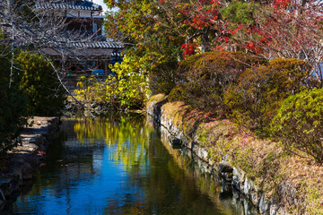 日本の風景・秋　岡山県岡山市　普賢院