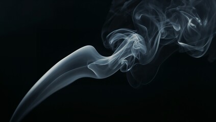Abstract Ethereal Smoke Background