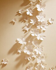 Delicate Paper Cherry Blossoms Arrangement
