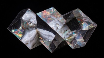 Abstract Geometric Crystal Composition