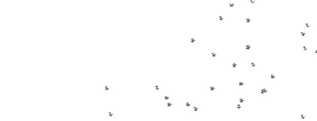 XMAS Stars - A gray whirlwind of golden snowflakes and stars. New