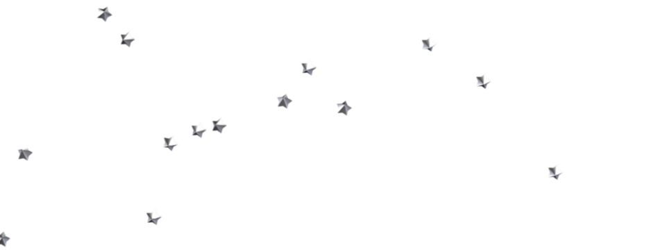 Celestial Extravaganza: 3D Illustration Captures the Beauty of Falling Stars